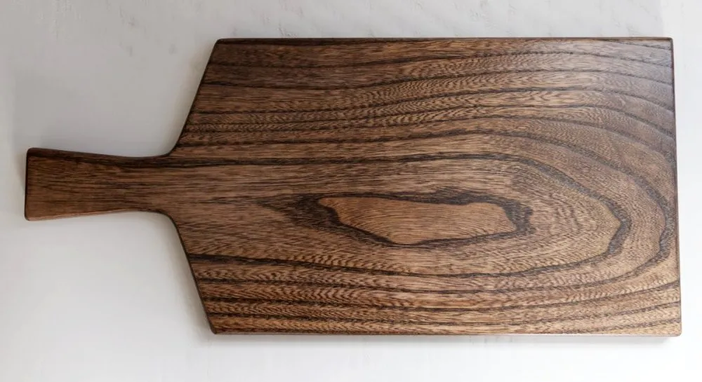 Solid Wood Charcuterie Board - Rustic Look